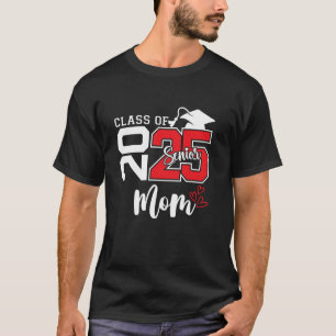 Camiseta Mãe Orgulhosa de um Graduado da Turma de 2025 2025
