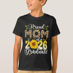 Camiseta Mãe Orgulhosa De Um Graduando Da Turma De 2026 Gra