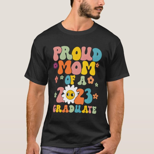 Camiseta Mãe Orgulhosa De Um Mais velho De 2023, Classe Mãe (Frente)