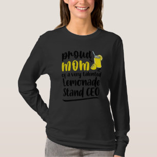 Camiseta Mãe Orgulhosa De Um Pão De Limonada Muito Talentos