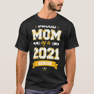 Camiseta Mãe Orgulhosa De Uma Classe De Mãe Floral Mais vel