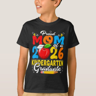 Camiseta Mãe orgulhosa de uma graduada no jardim de infânci