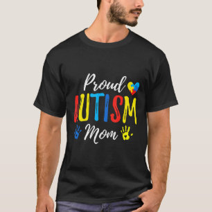 Camiseta Mãe Orgulhosa do Autismo Conscientização da Famíli