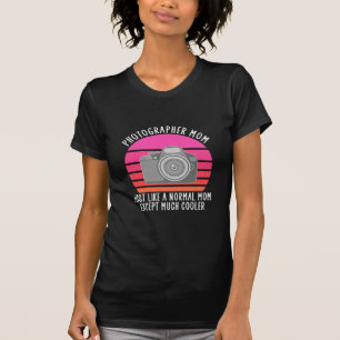 Camiseta Mãe Orgulhosa Fotógrafo