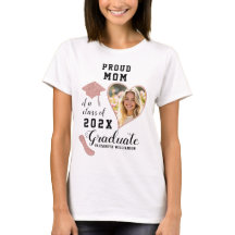 Mãe Orgulhosa Graduada da Turma de 2026 Foto Perso