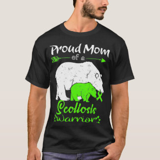Camiseta Mãe Orgulhosa, Guerreira da Escoliose