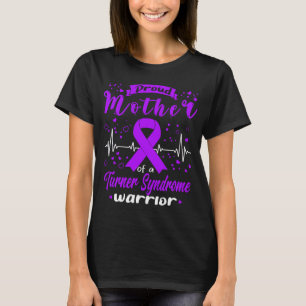 Camiseta Mãe Orgulhosa Guerreira da SÍNDROME DE TURNER