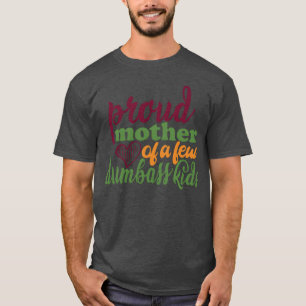 Camiseta Mãe Orgulhosa Para Mamãe Aniversário Para Vinta
