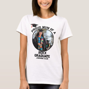 Camiseta Mãe Ortográfica Personalizada de uma Foto de Forma