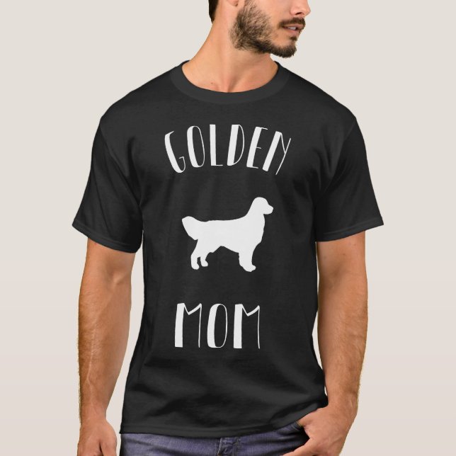 Camiseta Mãe Ouro Retriever (Frente)