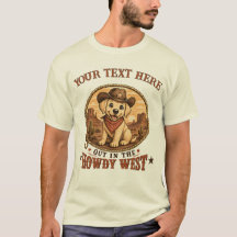 Mãe/Pai de Labrador Personalizado Cowboy