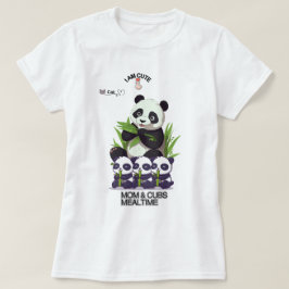 Camiseta Mãe Panda Fofa – Presente Adorável do Dia