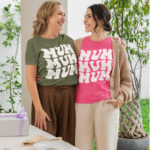 Camiseta Mãe para Mulheres – Presente Retro para o