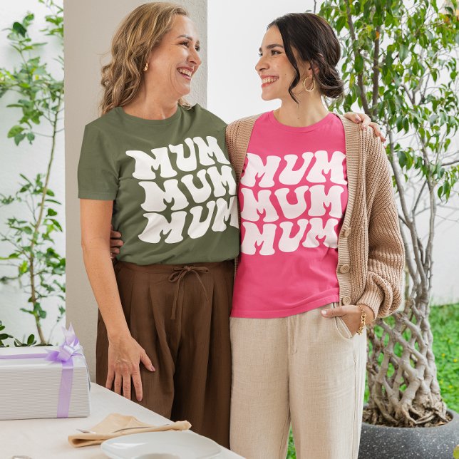 Camiseta Mãe para Mulheres – Presente Retro para o (best mom ever shirt, mum shirt, retro mom shirt, vintage mum tee, mother’s day gift, birthday gift)