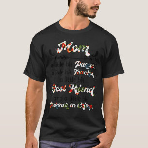 Camiseta Mãe Parceira de Crime Professor Pai
