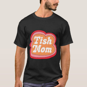 Camiseta Mãe Peixe (Laranja no Rosa)