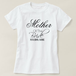Camiseta Mãe personalizada da Camisa-T-Bride
