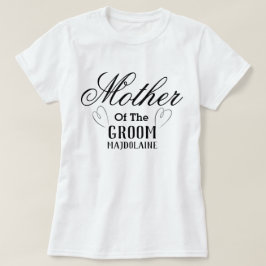 Camiseta Mãe personalizada da Camisa-T-Groom