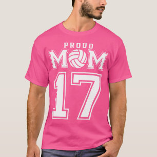 Camiseta Mãe Personalizada de Voleibol Ortopolho Número 17