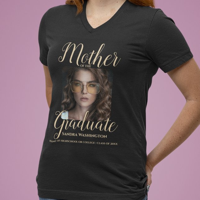 Camiseta Mãe Personalizada Do Formando (Criador carregado)