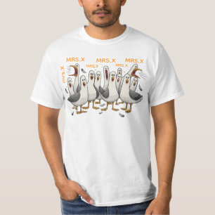 Camiseta Mãe Personalizada Gaivota Dia das Mães Engraçado G