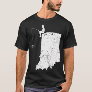 Camiseta Mãe Pescadora Em Gif De Equipamento De Pesca De Tr