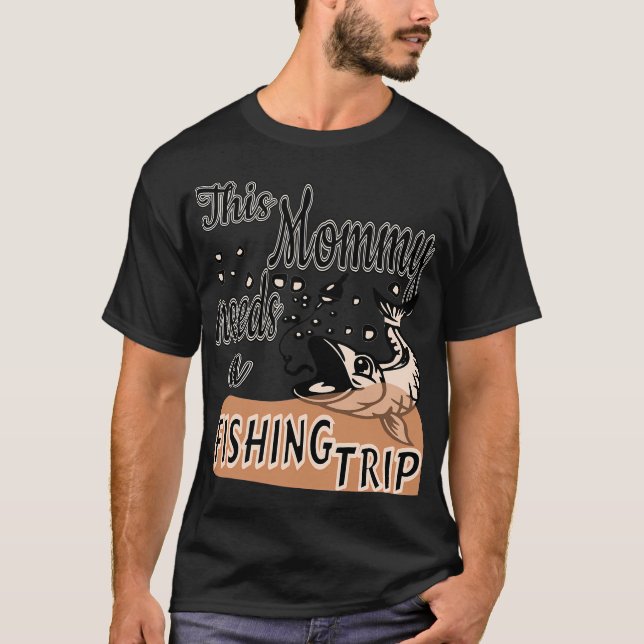 Camiseta Mãe Pescando em Veneza (Frente)