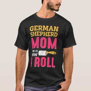 Camiseta Mãe Piada Shepard Shepherd Cão K9