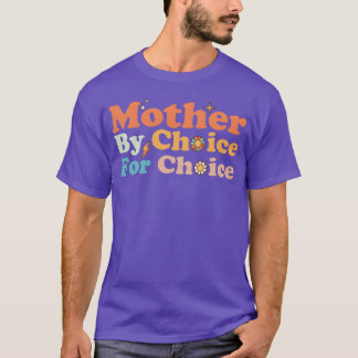 Camiseta Mãe Por Escolha Para A Vintagem Retroativa Da Groo