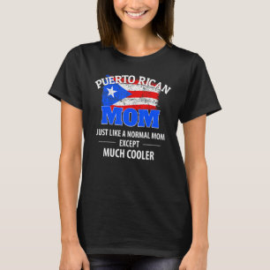 Camiseta Mãe porto-riquenha muito mais legal - Porto Rico v