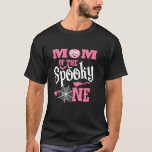 Camiseta Mãe primeiro aniversario de Halloween Matching Fam
