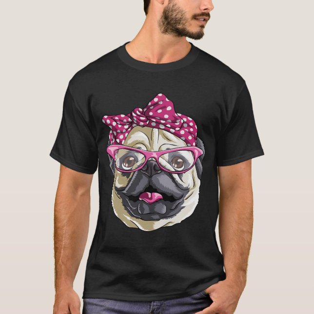 Camiseta Mãe Pug (Frente)