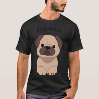 Camiseta Mãe Pug