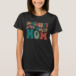 Camiseta Mãe, Retro Vintage Groovy Mam