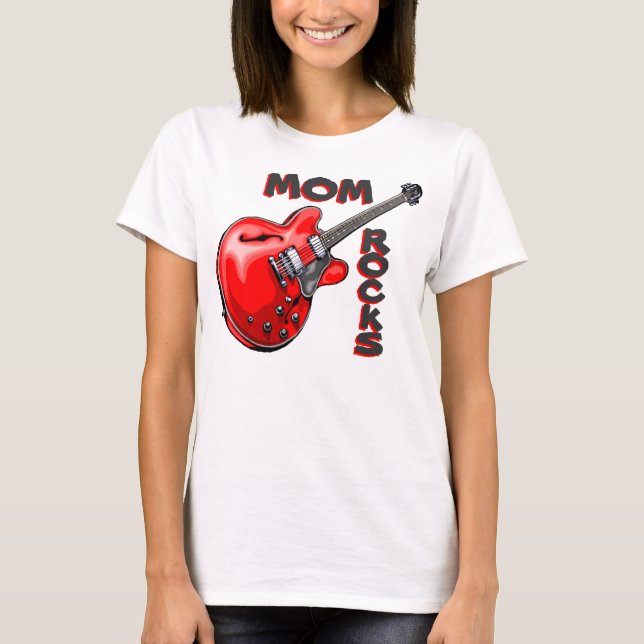 Camiseta Mãe Rocks (Frente)