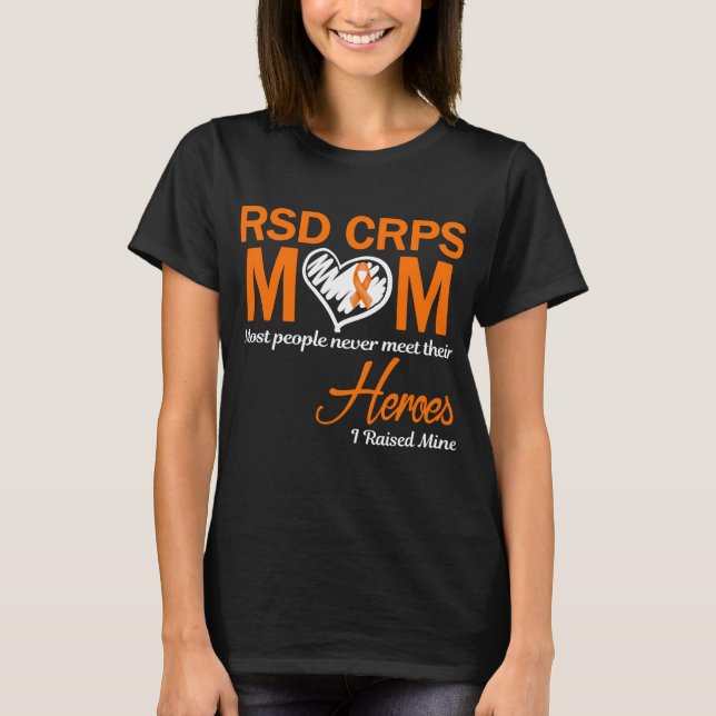 Camiseta Mãe RSD CRPS Eu Levantei o Meu (Frente)