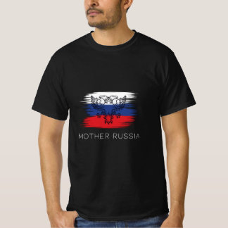 Camiseta Mãe Rússia - Bandeira da Rússia