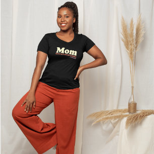 Camiseta Mãe Sabe Tudo Provavelmente Presente Divertido par
