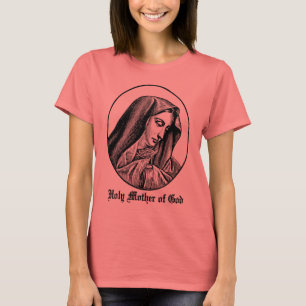 Camiseta Mãe santamente do t-shirt do costume do deus