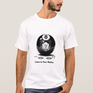 Camiseta Mãe Sarcástica, Oráculo Bola 8 Mágica