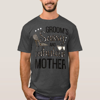Camiseta Mãe Sassy Dos Chás Do Groom Mãe
