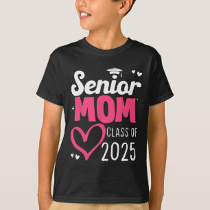 Camiseta Mãe Senior 2025 Orgulhosa Mãe De Uma Turma De 2025