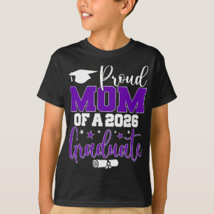 Camiseta Mãe Senior 2026 Orgulhosa Mãe De Um Formando Da Tu