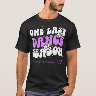 Camiseta Mãe Sênior de Dança Groovy de uma Mãe de Dançarina