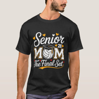 Camiseta Mãe sênior turma de 2026 volei o set final