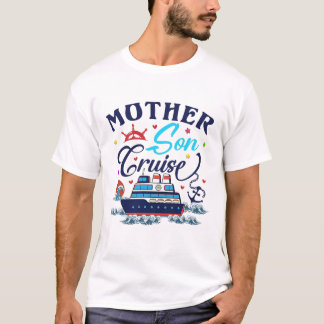 Camiseta Mãe Son Cruise 2023 Férias Familiares Mãe Filho