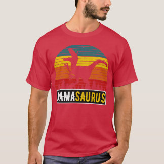 Camiseta Mãe Ssaurus Mãe TRex Dinossauro Retro Mãe