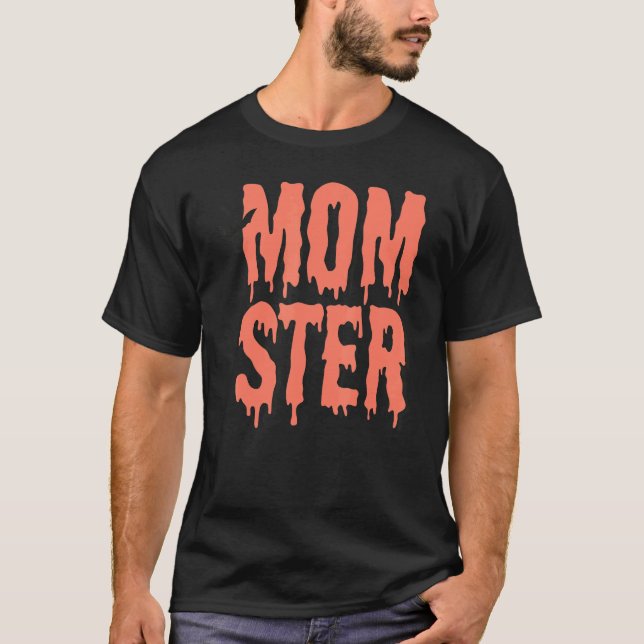 Camiseta Mãe Ster Melting Spooky Vibes Bat Hippie Costume H (Frente)