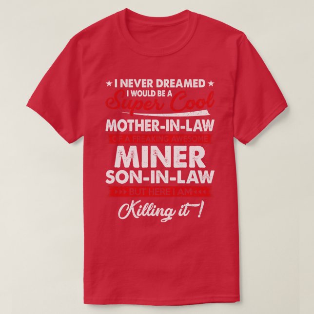 Camiseta Mãe Super Legal De Um Menor Adorável (Frente do Design)