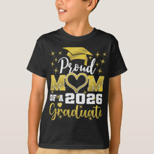 Camiseta Mãe Super Orgulhosa Da Graduação Do Graduado De 20